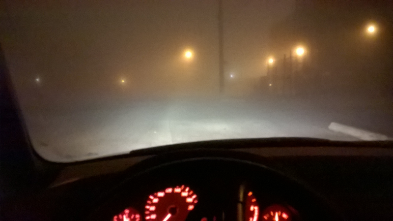 Illustration for article titled I Had to Drive Home In This....